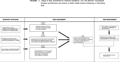 SciELO - Brasil - Risk assessment for chemical substances: the link between toxicology and ...