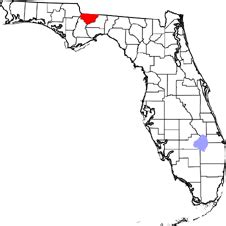 Gadsden County FL Map Records