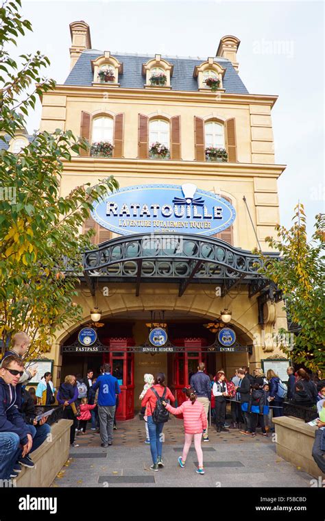 Ratatouille The Adventure Ride At Walt Disney Studios Disneyland Paris Marne-la-Vallee Chessy ...