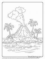 100  Volcano Coloring Pages Free PDF To Print Woo Coloring sketch template