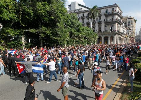 This Is What The Historic Anti-Government Protests In Cuba Look Like