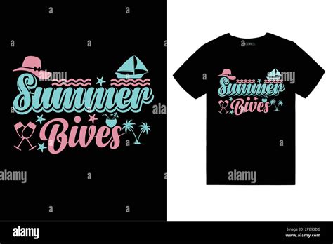 Summer t-shirt design Stock Vector Image & Art - Alamy