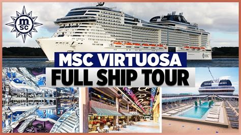 MSC Cruises | MSC Virtuosa FULL Ship Tour 2023 - YouTube