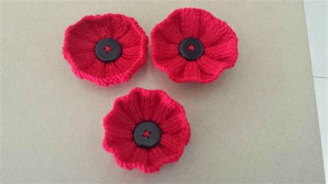 Great Lakes 5000 Poppies Project: Knitted poppy patterns | Crochet ...