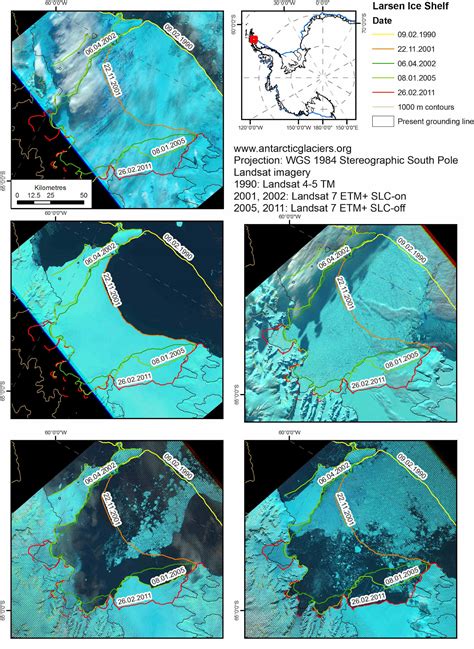 Ice shelves