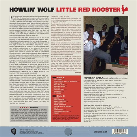 HOWLIN' WOLF - Little Red Rooster (2023 Reissue w/ 6 Bonus Tracks) - L