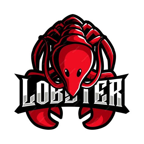 Premium Vector | Lobster mascot logo gaming illustration