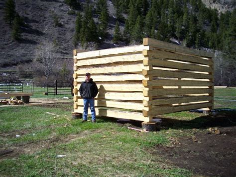 How to Build a Log Cabin With Dovetail Notches | How to build a log cabin, Diy log cabin, Small ...