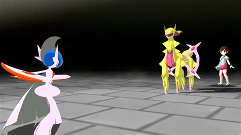 Pokemon Mega Gallade And Mega Gardevoir