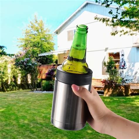 12oz can cooler beer holder,304 stainless steel vacuum insulated mug , both home and office use ...