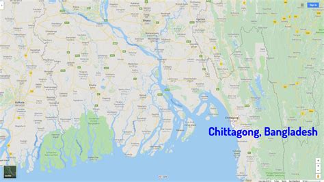 Chittagong Map and Chittagong Satellite Images