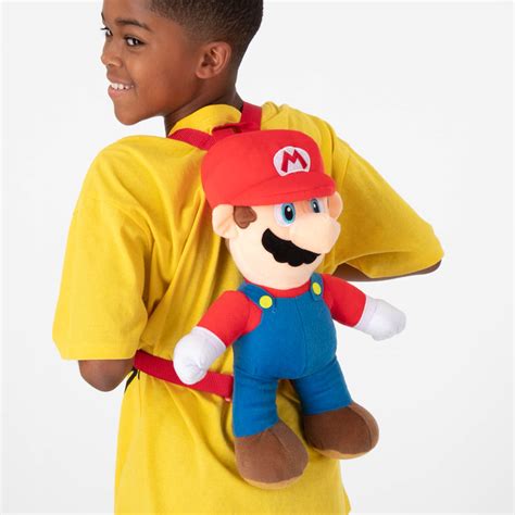 Super Mario Bros. Plush Backpack - Red | Journeys