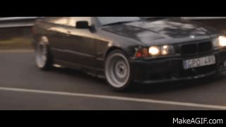 BMW E36 325 Street Drifting Tribute on Make a GIF