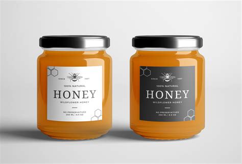 Editable Honey Jar Labels Template, Printable Honey Labels, Homemade Honey Label Sticker, Honey ...