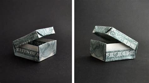 Cool Money BOX Origami Dollar Tutorial DIY by NProkuda (design Felipe J ...