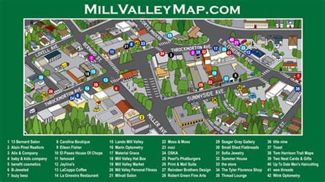 Mill Valley Map