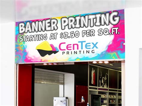 Vinyl Banners - CenTex Printing