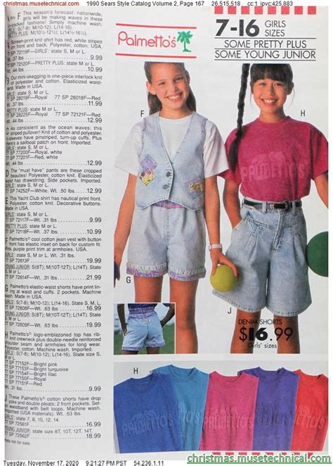 1990 Sears Style Catalog Volume 2, Page 167 - Christmas Catalogs ...