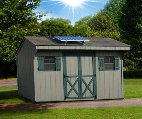 Solar LED Shed Lighting and Power Kits - Sun-In-One