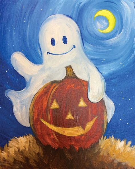 39 best Spooky Halloween Paintings images on Pinterest | Halloween painting, Scary halloween and ...