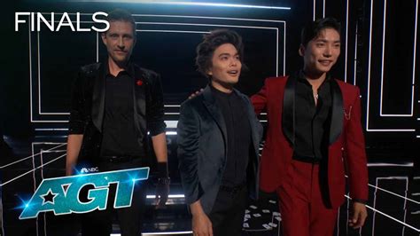 Shin Lim - Yu Hojin - Nicolas Ribs - AGT Finale 2022