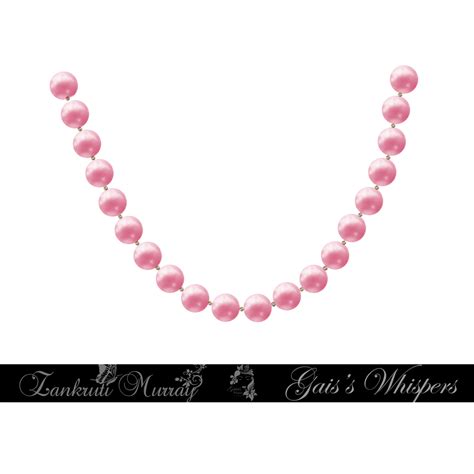 Pink Pearl Necklace by Zankruti-Murray on DeviantArt