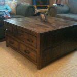 Do you want a square wood coffee table with storage with extra storage space ...