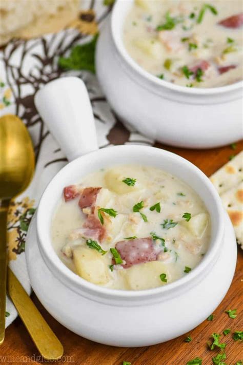 New England Clam Chowder Recipe | Wine & Glue