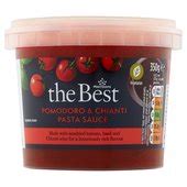 Morrisons: Morrisons The Best Tomato & Chianti Pasta Sauce 350g(Product Information)