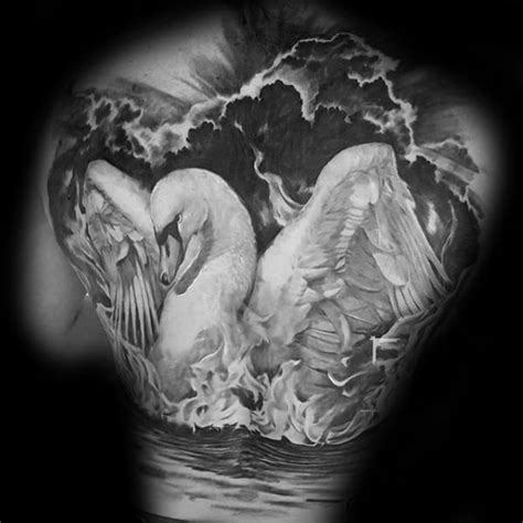 50 Cool Swan Tattoo Designs for Men