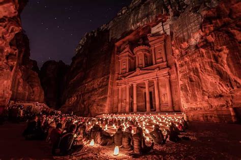 From Amman: Petra by Night Tour with Optional Day Visit | GetYourGuide