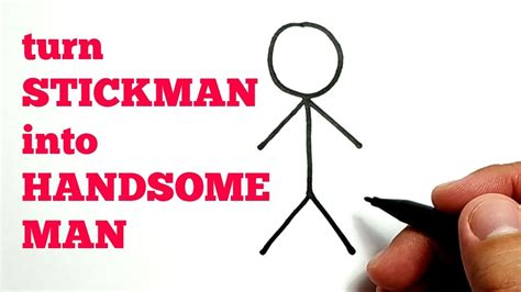 How To Draw A Cool Stickman