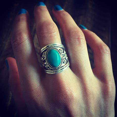 Turquoise 925 Sterling Silver Ring | finalsilver