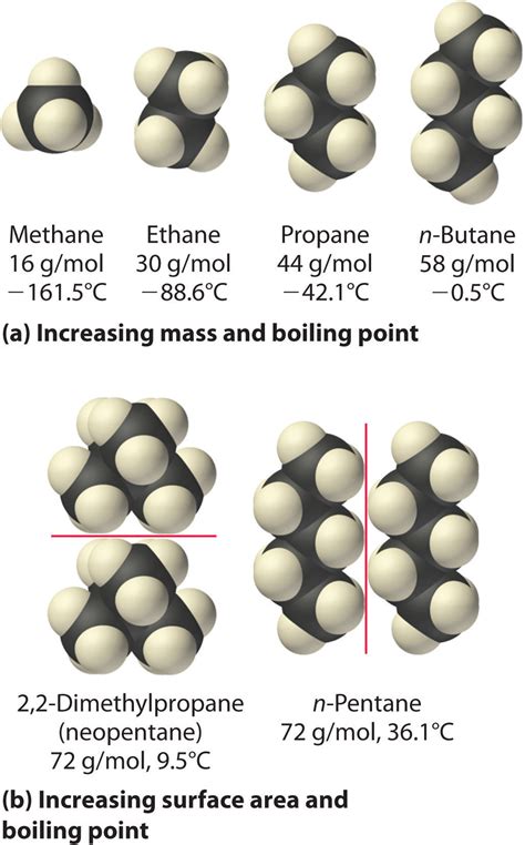 Rank The Following Compounds According To Their Boiling Point Pentane