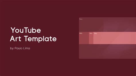 YouTube Banner Image Template | Figma