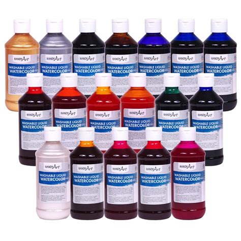 Liquid Watercolor 8 oz. - Set of 18