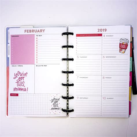 My Happy Planner Line-up for 2019 - Poppy + Grace