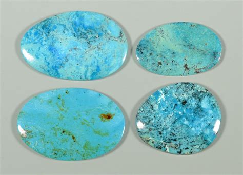 Lot 225: Group of Loose Turquoise Stones