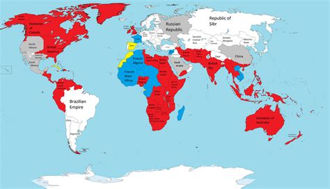 British Empire map by Duke-Nidhoggr on DeviantArt