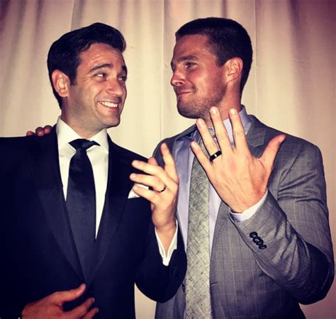 Stephen Amell and Colin Donnell - Arrow Photo (38584113) - Fanpop