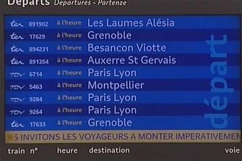 SNCF : tout sur les changements d'horaires