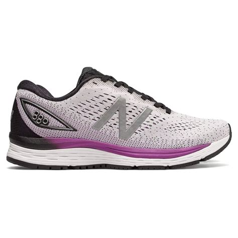 880 v9 Womens B (STANDARD WIDTH) HIGH CUSHIONING 10mm Drop Road Running Shoes White with Voltage ...