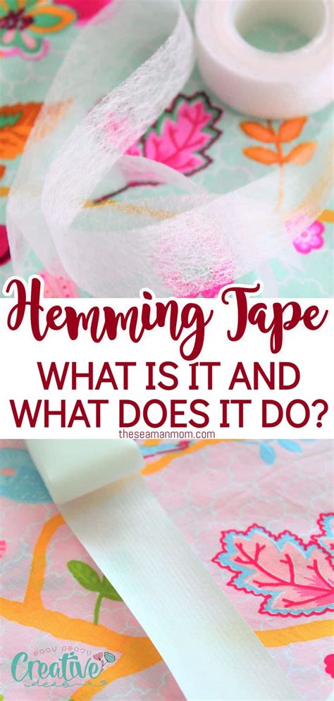 All About Hem Tape – Sewing