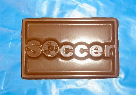 Chocolate Soccer Candy Bar