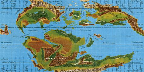 Lining Up Mystara XV – Thorfinn Tait Cartography