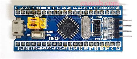 STM32F103C8T6 Blue Pill – EXASUB