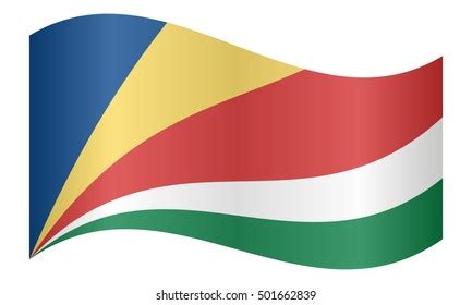 Seychellois National Official Flag African Patriotic Stock Vector (Royalty Free) 501662839 ...