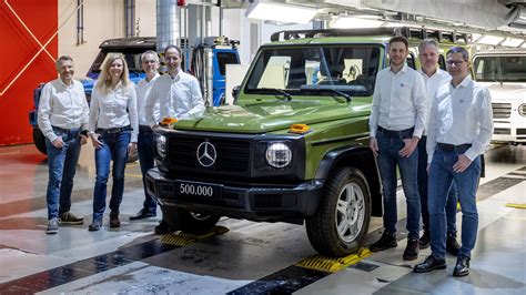 Mercedes-Benz G-Class: 500,000 made since 1979