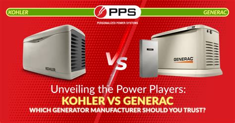 Kohler vs. Generac - Which Generator Manufacturer Should You Trust?