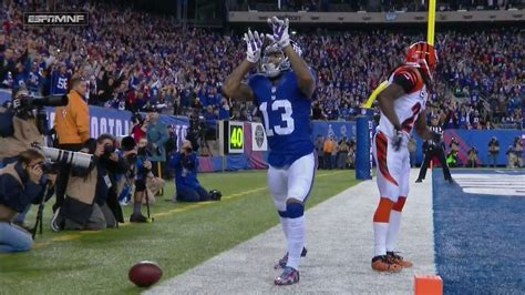 Odell Beckham Jr. danced to Michael Jackson’s ‘Thriller’ after scoring against the Bengals ...